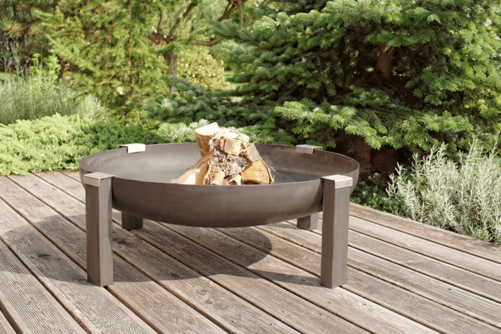 Alfred Riess Gunnuhver Large Fire Pit 79cm | Highland Fires & BBQs