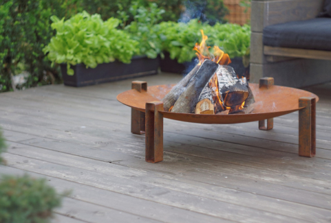 Alfred Riess Stromboli Large Fire Pit 80cm